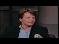 Michael J  Fox on Letterman   1987