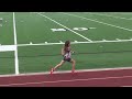 Angela Mayer 800 meters - 5/20/2017