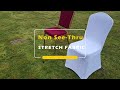 Stretch Banquet Chair Covers for Weddings or Parties