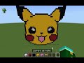 Como hacer a pikachu en minecraft!