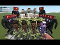 NEW COMBINING ALL TV MAN, MECHA CAMERA MAN, AND OTHERS VS ALL SKIBIDI TOILET BOSSES In Garry's Mod!