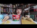 🤠I TURNED MY HOUSE INTO A KOREAN CONVENIENCE STORE, 3 COURSE CONVENIENCE STORE MEAL+ giveaway 편의집?ㅋㅋ