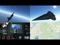 MSFS DARKSTAR - Gatwick to Nice in 16 minutes (multivision)