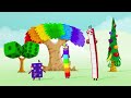 Numberblocks Vacation Fun! | Full Episodes - 1 Hour Compilation | 123 - Numbers Cartoon For Kids​