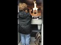 Woman shoots gun for the first time