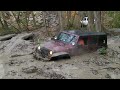 Sayre Starr Motors in Suffolk, Virginia Jeep JK in mud hole VA4WDA 3-24-2012