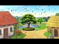 Cartoon background video no copyright | animated background | animated cartoon village background