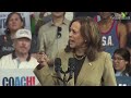 'I respect your voices': Harris responds to pro-Palestinian protesters during rally