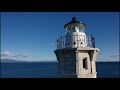 The lighthouse of Gythio on the small islet of Kranae