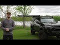 EASILY the Easiest & Fastest Awning Setup on the Market | Kammok Crosswing Awning