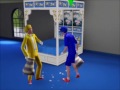 Sims 3:  Sonic & Tails Pillow Fighting