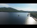 Moose Pond - Bridgton Maine - Drone Flyover