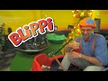 Learning Animals With Blippi In The Indoor Amusement Park | Educational Videos For Kids