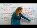 English Grammar: AUXILIARY VERBS – be, do, have