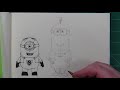 Cartooning: Minions Part 2: Full