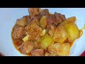 পেঁপে দিয়ে গরুর মাংসের অসাধারণ মজার রেসিপি |Amazing recipe of beef with papaya @Ziniyaskitchen