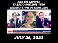 Ask mt Lawyer at Kasado @DZME 1530khz