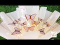 Butterfly bouquet with fairy lights tutorial