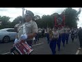 RBP Royal Black Preceptory Lisburn 26th August 2023. Front 3 bands of Parade