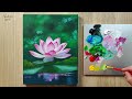 Lotus Acrylic Painting / Vadym art