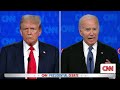 Biden and Trump begin debate without a handshake