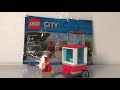 Lego City Popcorn Cart polybag review | Set 30364