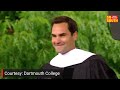 Roger Federer's Tennis Lessons in 25 Minutes | Dartmouth Commencement 2024 | SoSouth