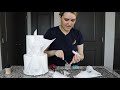 How to create modern ruffles using wafer paper | Cake Decorating Tutorial