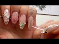 ₊˚ aesthetic fairycore nails ♡ *3D orchid nails* 🫧🌷 (nail tutorial) 2024