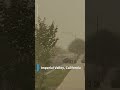 Dust storm looms over California highways, suburbs | USA TODAY #Shorts
