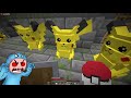 Minecraft But Pokemon Beat The Game For Me