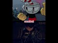 Cuphead vs Horror game characters
