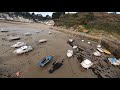 Plage de Bréhec à Plouha  le 22/12/2021.