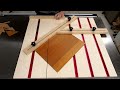 The Polygon Jig | Cut any shape on the table saw (plans available)