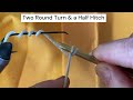 Half Hitch Tool - Tie Four Essential Knots.   Correctly Made per Ashley Book of Knots