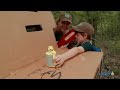 Dinosaur Box Fort Challenge & Escape! Giant T-Rex Dinosaurs for Kids Adventure with Nerf Toys
