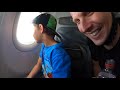 ON LUFTHANSA: TRICKING MY NEPHEW INTO HIS FIRST FLIGHT!