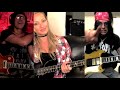 Nita Strauss, Ryan Roxie, Tommy Henriksen - Guitarists for Alice Cooper Band Jam!