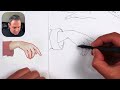 How To Sketch HANDS - Basic Steps For Beginners