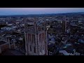 Cathedral of St. Mary & St. Anne, Cork City, County Cork, Ireland - 4K DJI mini 2 Drone Footage