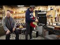 Joe Bonamassa shops at Norman's Rare Guitars