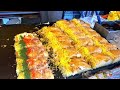 Japanese street food “okonomiyaki