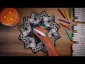 Quietly Cinematic Coloring ✨ ASMR ✨ (No Talking) Reduced brightnes, Mandala absorption coloration 🌟🎨