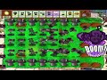 Team Pea Doom vs Cactail Doom vs 9999 Zombies | Plants and Zombies