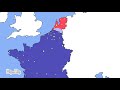 France vs the Lowland countries