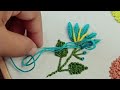Unique Flower Embroidery  Design | Needle Art | Needle Toturial