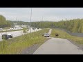 Close Call! Moose Charges Cyclist in Anchorage, Alaska