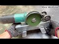 Breakthrough Idea: DIY Adapter For Angle Grinder Anyone Can Make | Angle Grinder Hacks (P2)