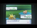 Pokémon Diamond/Pearl At Night: Female Alakazam Gameplay (Lake Version) With 44 HP