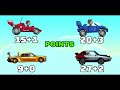 Hill Climb Racing : RACE CAR vs RALLY CAR vs LUXURY CAR vs FAST CAR
